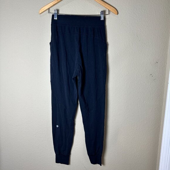 LULULEMON Side Pocket Soft Joggers Size 2 - Picture 5 of 9